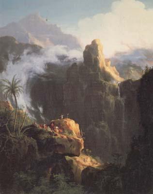 Thomas Cole Landscape Composition Saint John in the Wilderness (mk13) oil painting image